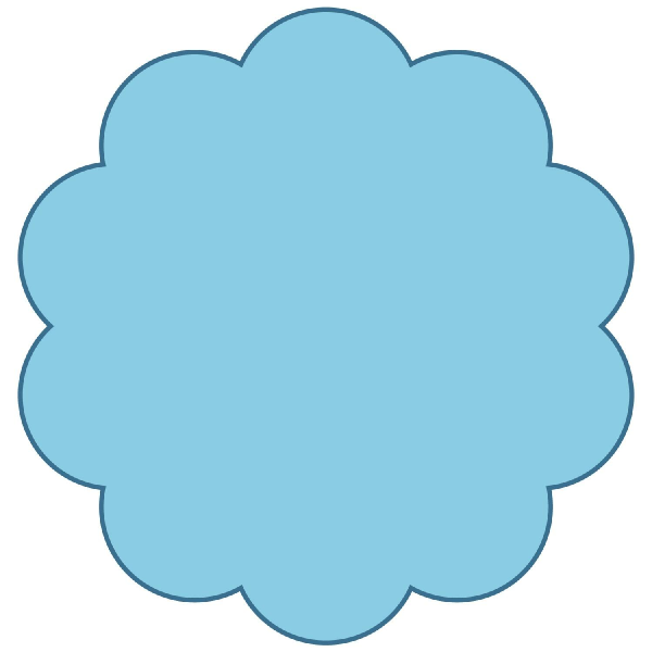 Best Photos of Scalloped Shapes Clip Art - Scalloped Circle ...