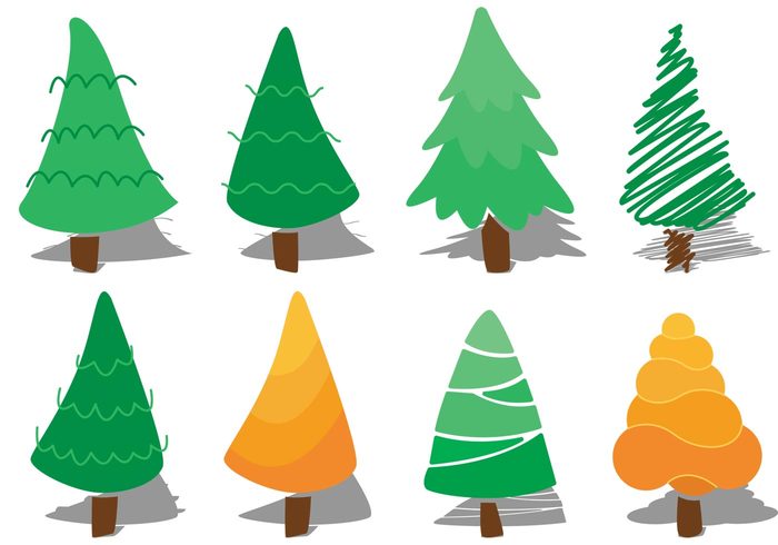 Cedar Tree Vectors - Download Free Vector Art, Stock Graphics & Images