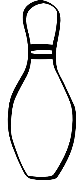 Bowling Pins Clip Art - vector clip art online ...
