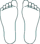 Go Back Pix For Sole Of Foot Drawing