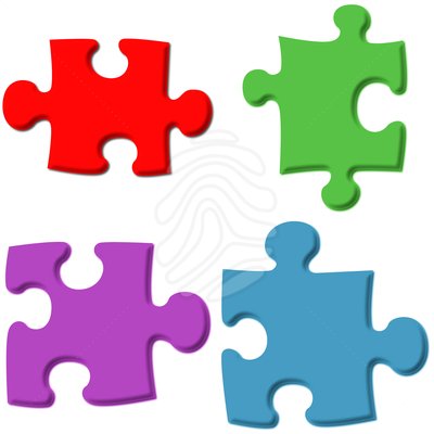Clipart puzzle pieces free