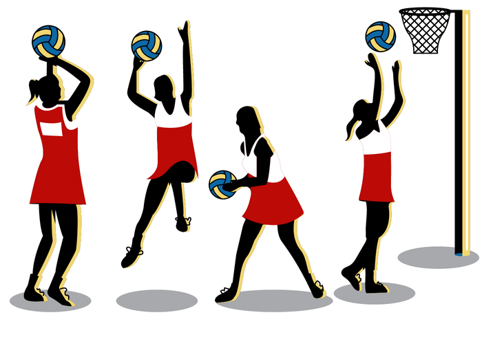 Free Netball Vector - Download Free Vector Art, Stock Graphics ...