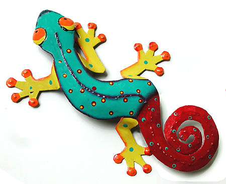 1000+ images about Gecko | Metal walls, Garden art ...