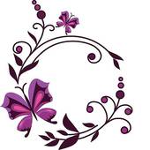 Purple Butterfly Border Clipart - Free Clipart Images
