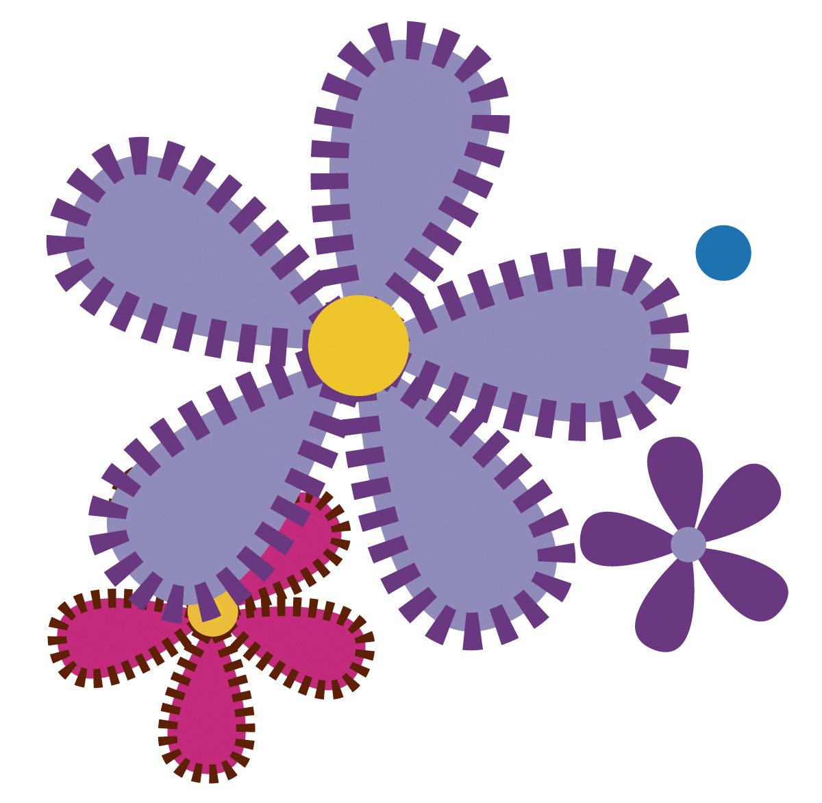 Clip art may flowers
