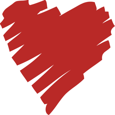 Drawn red heart clipart - ClipartFox