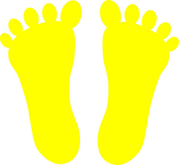 footsteps clip art