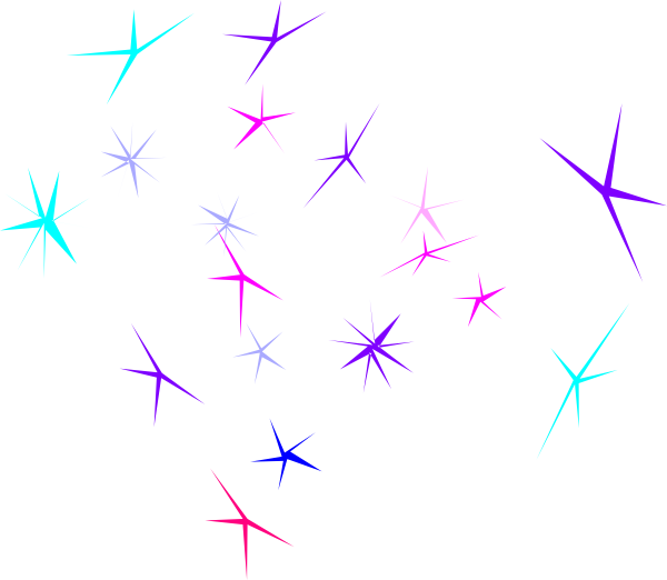 Girlie Sparkle clip art - vector clip art online, royalty free ...