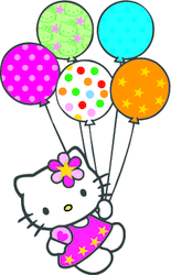 Hello Kitty logo vector