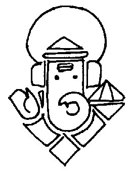 Simple Ganpati Drawing - ClipArt Best