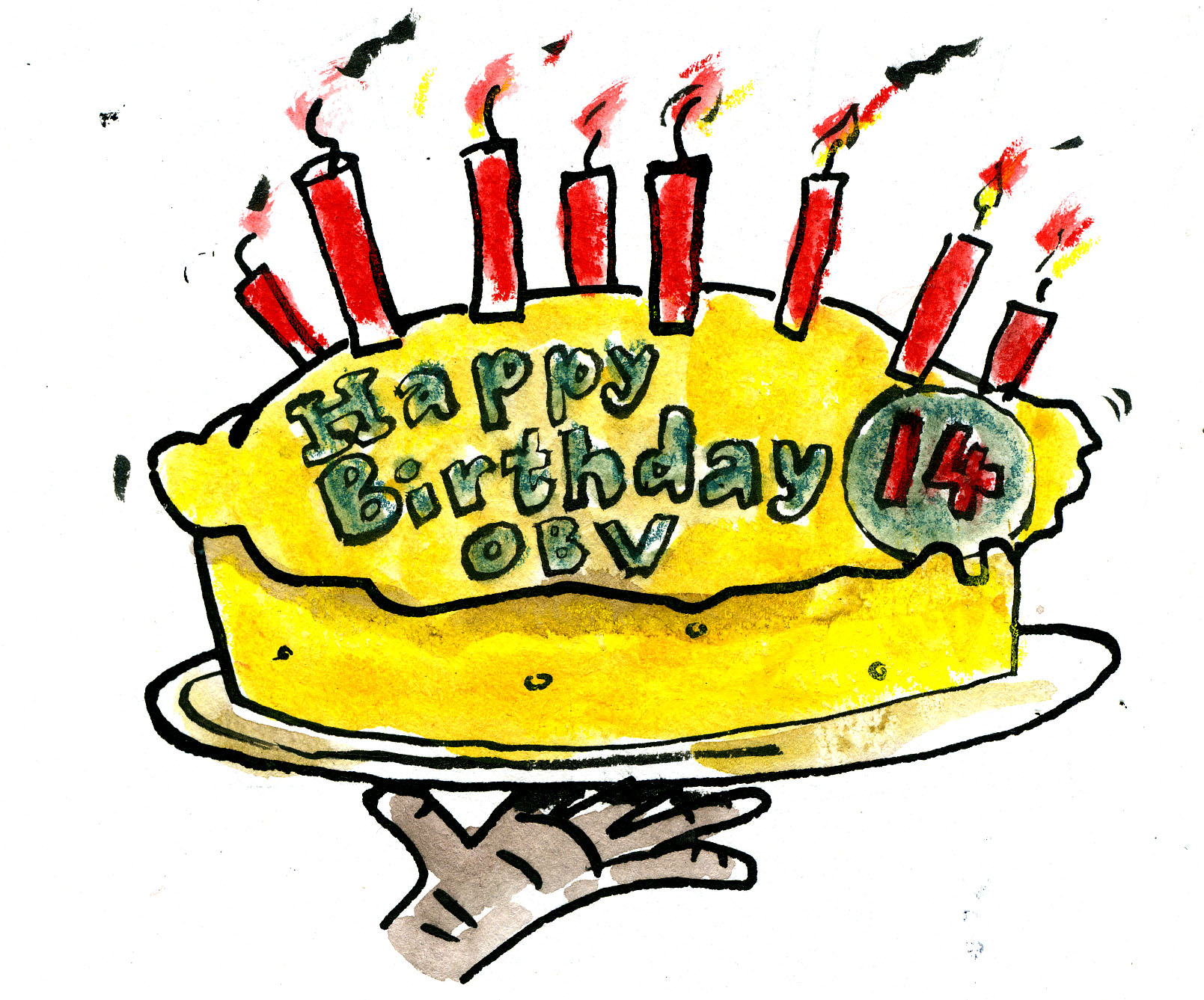 Cartoon Corner: Happy Birthday!