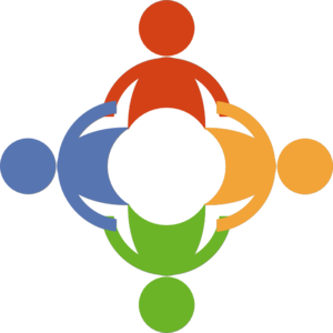 People Holding Hands In A Circle clip art - vector clip art online ...