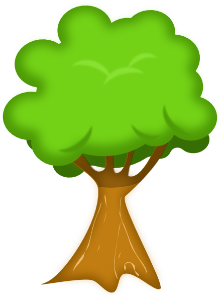 Tree clip art - vector clip art online, royalty free & public domain
