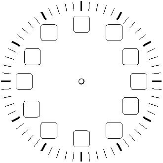 Free Clock Face Template - ClipArt Best