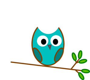 Blue Owl clip art - vector clip art online, royalty free & public ...