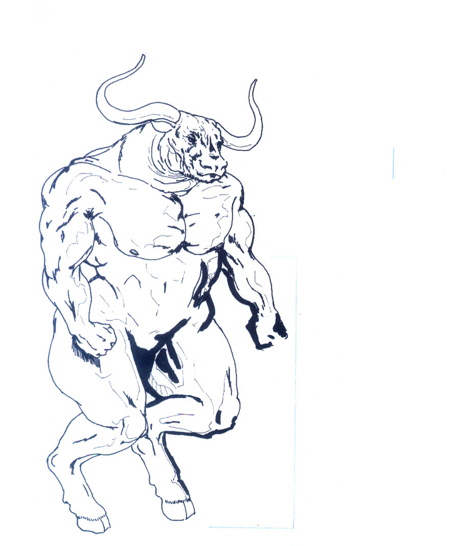 minotaur clipart free art