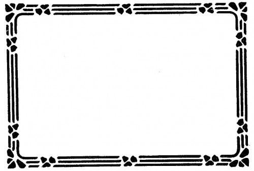 Art Nouveau Page Borders - ClipArt Best