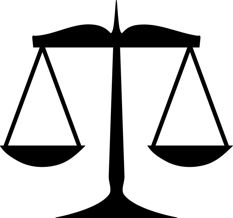 Scales of justice Free Vector / 4Vector
