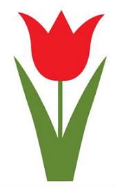 Red Tulips Clipart