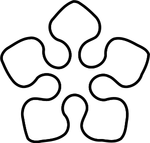 Clipart of flower outline png