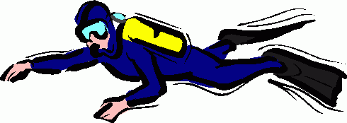 Scuba Diving Flag Clipart