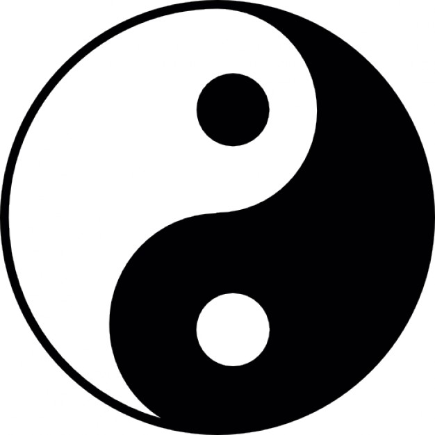 Yin yang vector Vector | Free Download