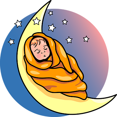 Sleeping Baby Clip Art - Tumundografico