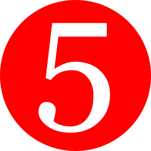 5 clip art - ClipartFox