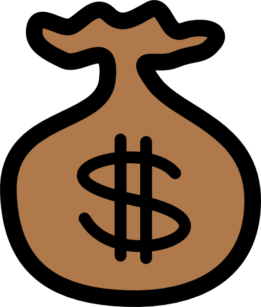 Cartoon Money Bag