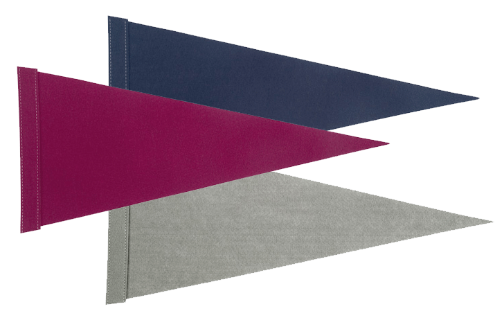 Pennant Flags, College and Sports Pennant Banners