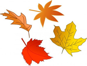 Free Fall Leaves Clip Art Collections