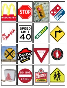 Environment print | Environmental Print, Task Cards and …