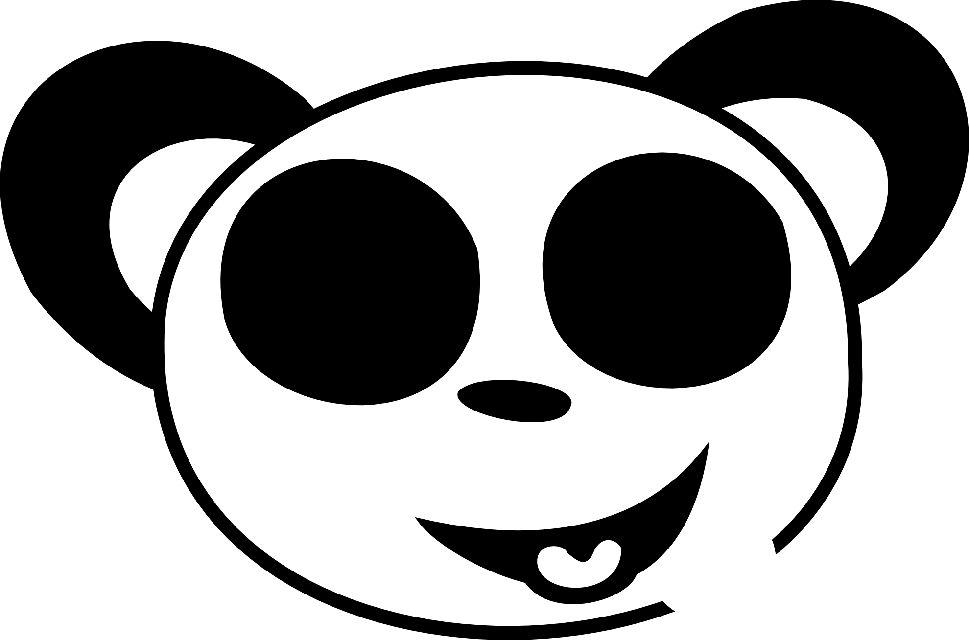 Posted Bear White