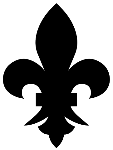 File:Fleur-de-lis black.svg