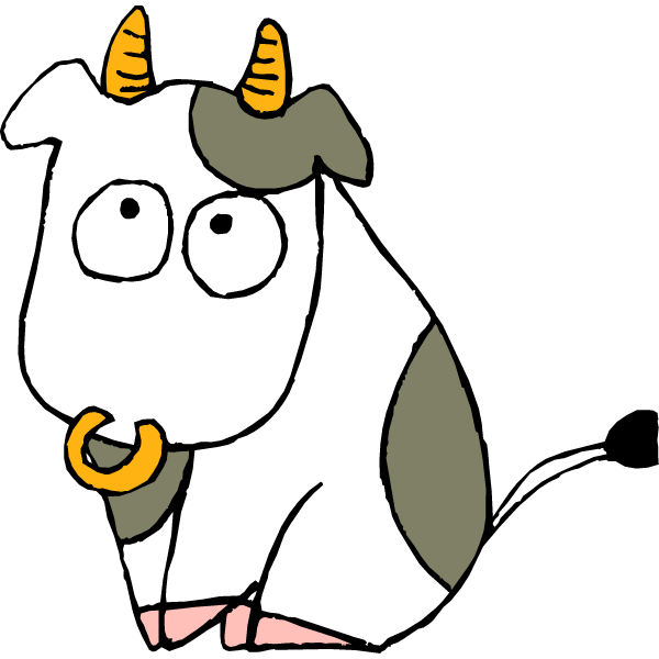 Clipart cow gif