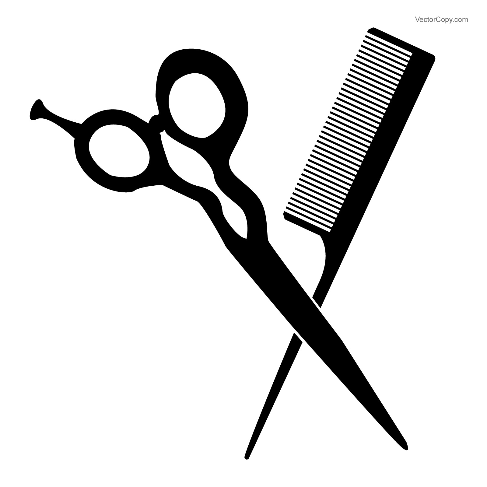 Shears And Comb Clipart