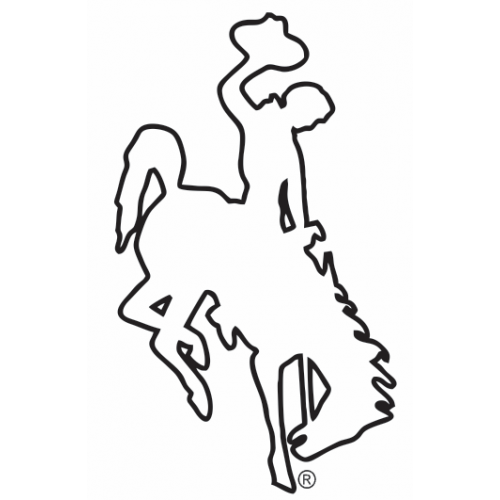 Wyoming Bucking Horse (Steamboat) Outline | Styfe Life