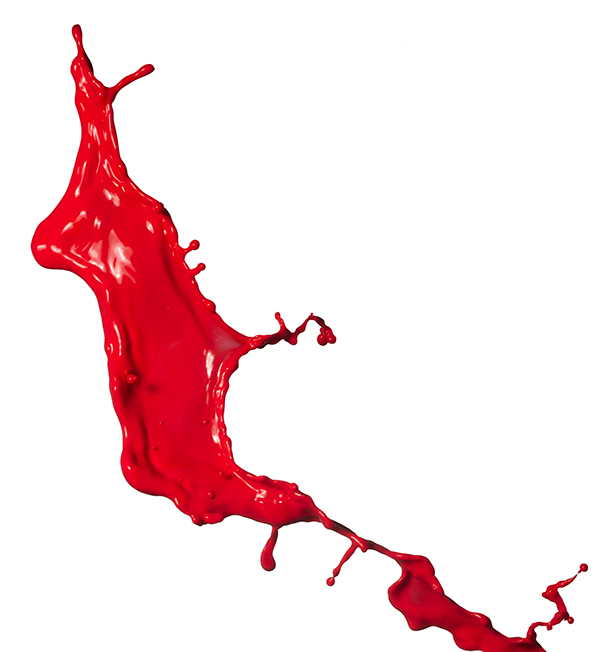 Free paint splashes on Behance