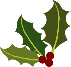 Holly Leaves Clipart - Tumundografico