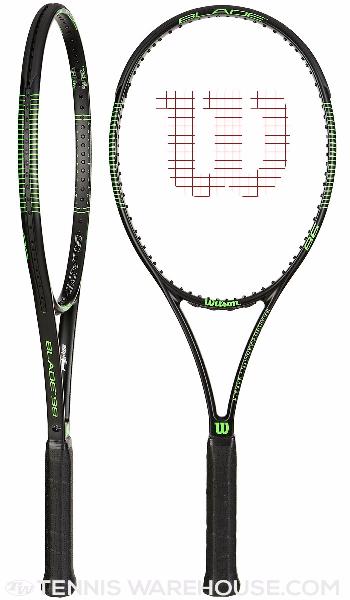 Jual Raket Tenis Wilson BLADE 98 BLACK GREEN 2016 Baru | Raket ...