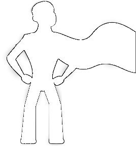Free Superhero Clipart, 1 page of Public Domain Clip Art