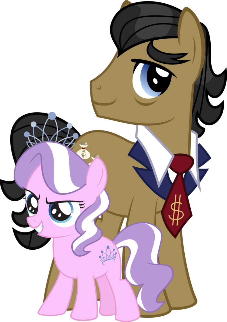 Filthy Rich and Diamond Tiara by Psyxofthoros on DeviantArt