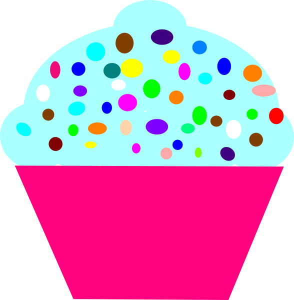 Cartoon Cupcake Clipart