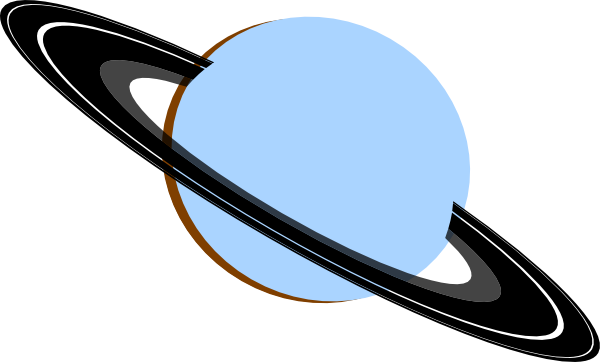 Saturn Clipart Black And White - Free Clipart Images