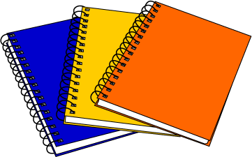 Clipart Notebook - Tumundografico
