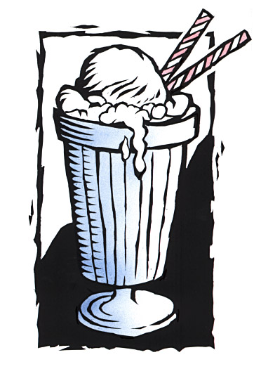 Coke float clip art