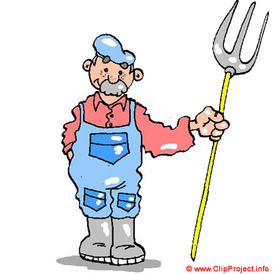 Cartoon Farmer Clipart