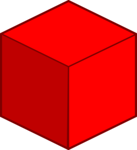 Cube clipart free