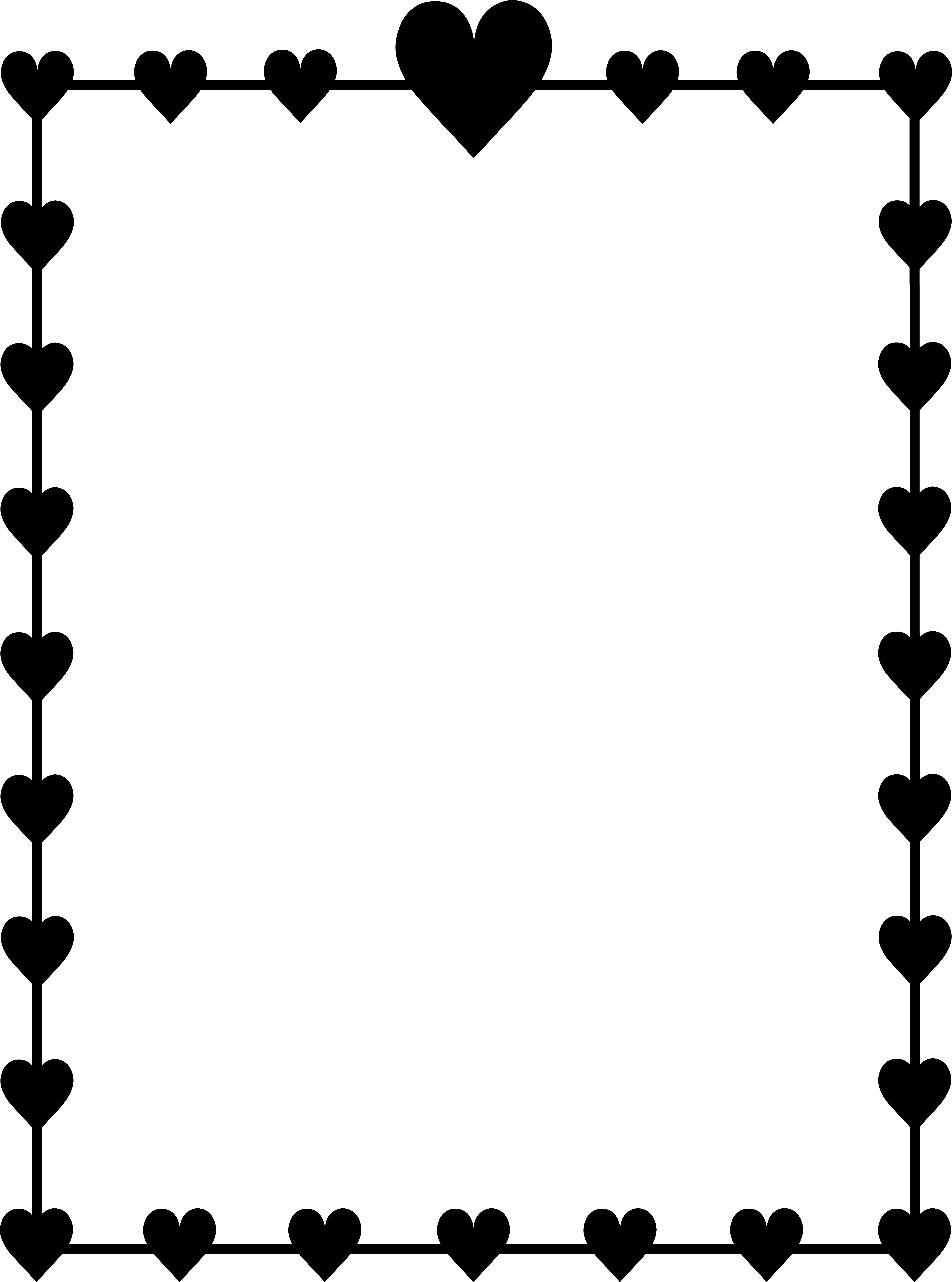Simple Black Border Designs - ClipArt Best