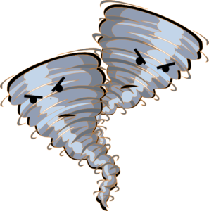 Tornado animation clipart